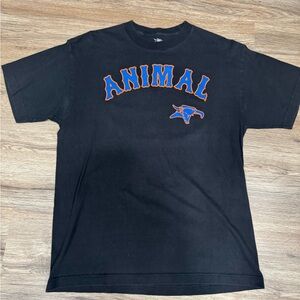 Animal Black and Blue Short Sleeve Tee